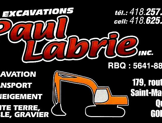 EXCAVATIONS PAUL LABRIE INC